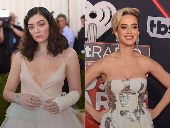 Lorde et Katy Perry