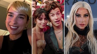 Dua Lipa, Camila Cabello, Shawn Mendes, Lady Gaga