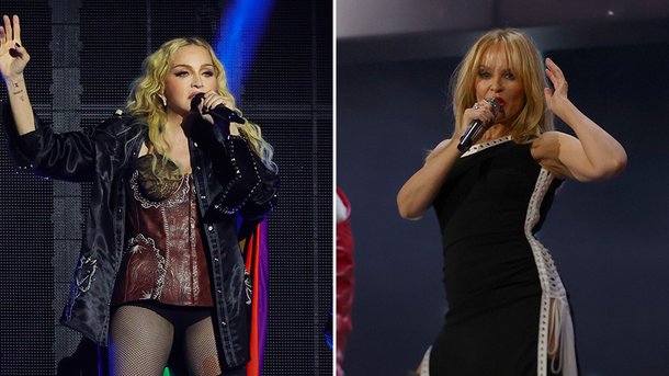 Madonna et Kylie Minogue réunies sur scène : bientôt le duo ?