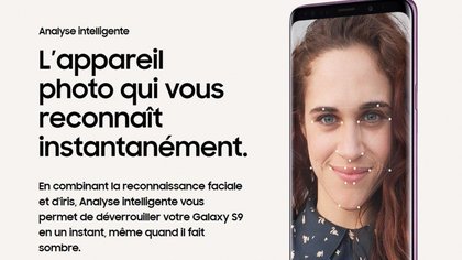 La reconnaissance faciale avancée des S9 et S9+ permettra de les déverrouiller...