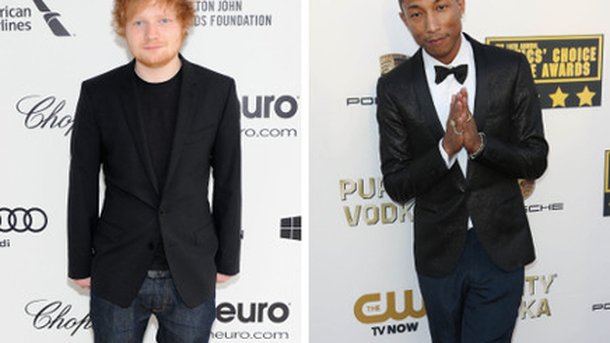 Ed Sheeran : écoutez son nouveau hit produit par Pharrell !