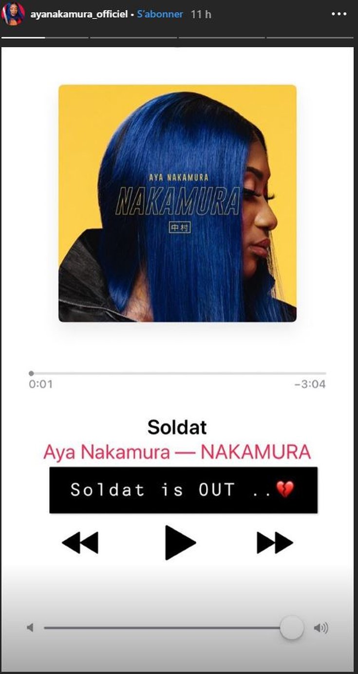 Aya Nakamura présente "Soldat"