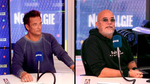 Pascal Obispo et David Hallyday invités de Nostalgie Signature