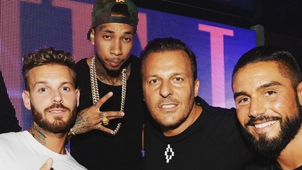 M. Pokora : en soirée avec Tyga!
