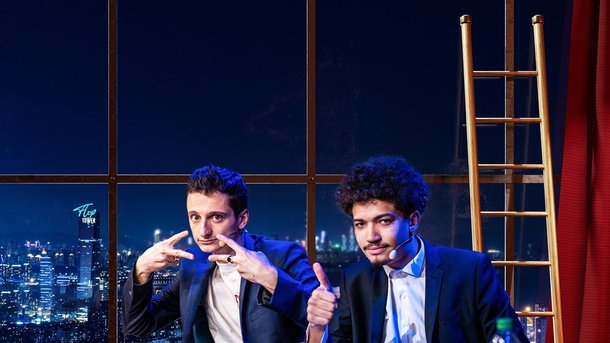 « Zen Burger » : Grimkujow et Maxime Biaggi signent une parodie de « Pulp Fiction »
