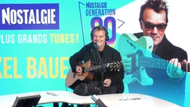 Axel Bauer interprète "Cargo", "Eteins la lumière" et "L'homme qui court" en live acoustique sur Nostalgie !