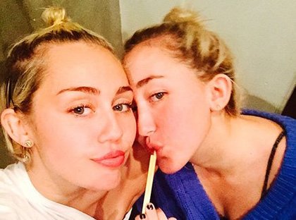 Miley et Noah Cyrus