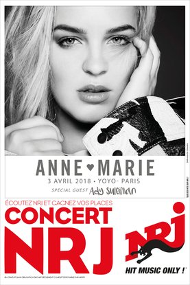 Anne-Marie en concert avec NRJ