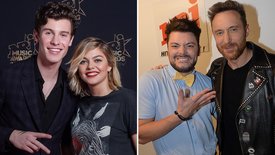 Shawn Mendes pose avec Louane, Kev Adams danse avec David Guetta… La cérémonie vue des backstages