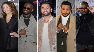 Vitaa, Gims, Dadju, Slimane et Kendji Girac