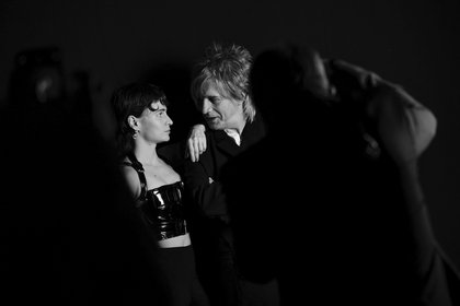Christine and The Queens et Nicola Sirkis (Indochine) - Backstage NRJ Music Awards Paris Edition