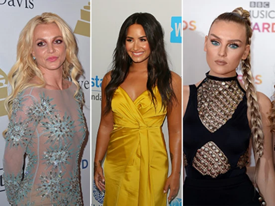 Britney Spears, Demi Lovato et Perrie Edwards
