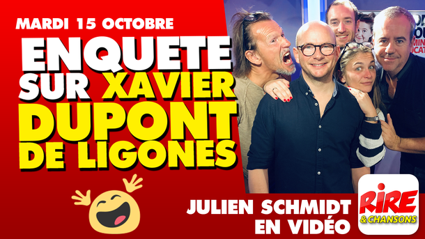 Humour vidéo - Julien Schmidt - L'agent Paul Paupières enquête sur Xavier Dupont de Ligones