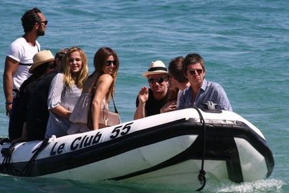 Bono en vacances à Saint Tropez!
