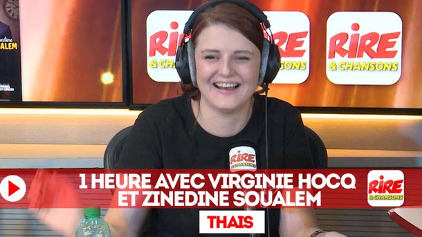 1 heure avec Virginie Hocq et Zinedine Soualem - Le billet de Thais - Vidéo