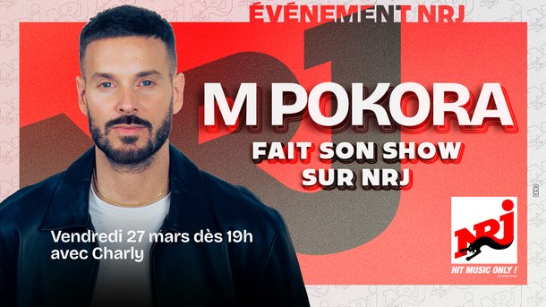 M Pokora fait son show sur NRJ !