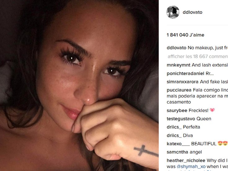Demi Lovato sur Instagram