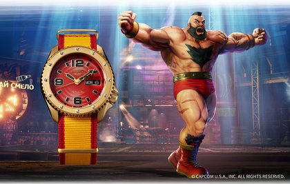 montre Seiko X Street Fighter V