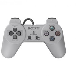 La fameuse première manette PlayStation.