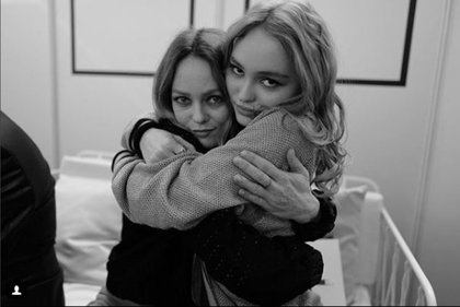 Vanessa Paradis et sa fille Lily-Rose