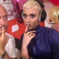 Katy Perry chez Cauet sur NRJ