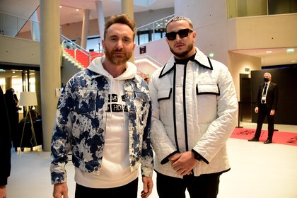David Guetta et DJ Snake - Backstage NRJ Music Awards Paris Edition