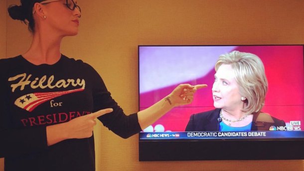 Katy Perry affiche son soutien à Hillary Clinton!