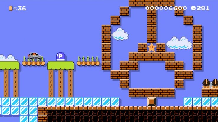 Super Mario Maker Mercedes-Benz