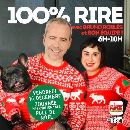 Bruno Roblès - Journée internationale du pull de Noël - 100% rire sur Rire & Chansons