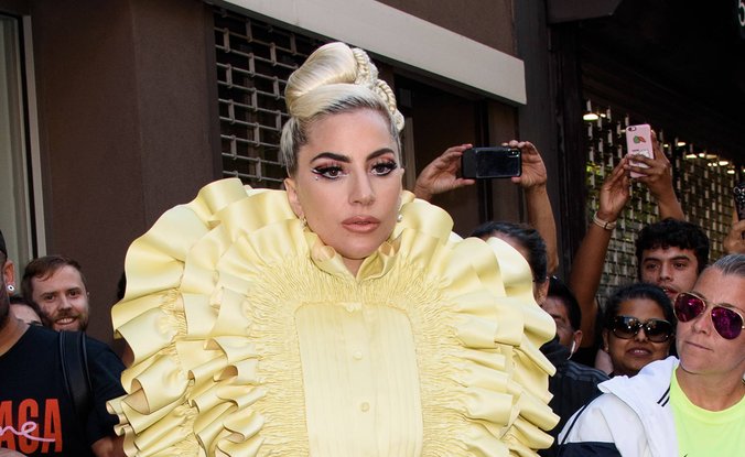 Lady Gaga Departs Recording Studio