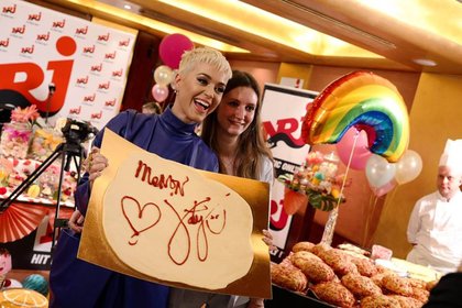 Katy Perry chez Cauet sur NRJ