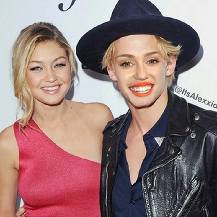 Miley Cyrus et Gigi Hadid