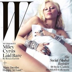 Miley Cyrus pour W Magazine