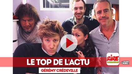 Gérémy Crédeville - Le top de l'actu -  3 janvier 2018 - photo  Rire & Chansons