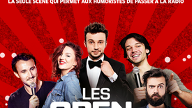 Open du rire avec Laura Calu, Charles Nouveau, Tom Villa, Alexis Tramoni, Pierre Thevenoux - rediffusion le 29 février et 1er mars - extraits