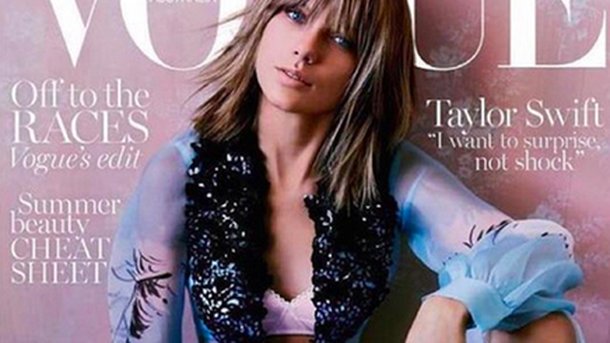 Taylor Swift en Une de Vogue