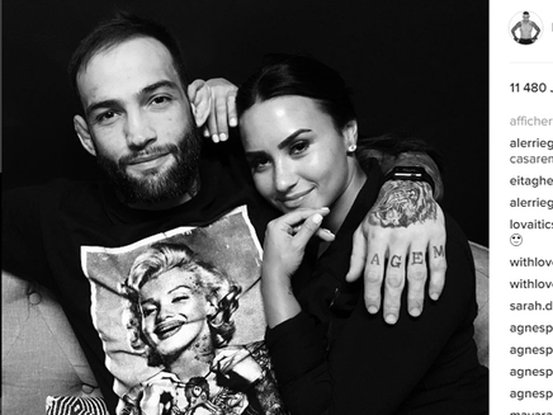 Demi Lovato et Guilherme Vasconcelos