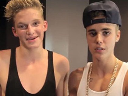justin bieber et Cody Simpson