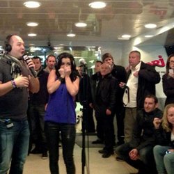 Sur le Yacht avec Cauet