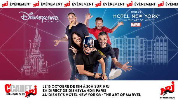 Cauet et son équipe seront bientôt en direct de Disneyland® Paris pour une émission exceptionnelle !