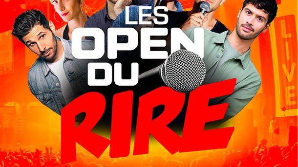 Jeu concours - Open du rire du lundi 29 janvier 2024 - Avec :  Cécile Marx, Bastien Morisson, Marine Ella, Jessé, Didou, Sébastian Marx - invitations à gagner