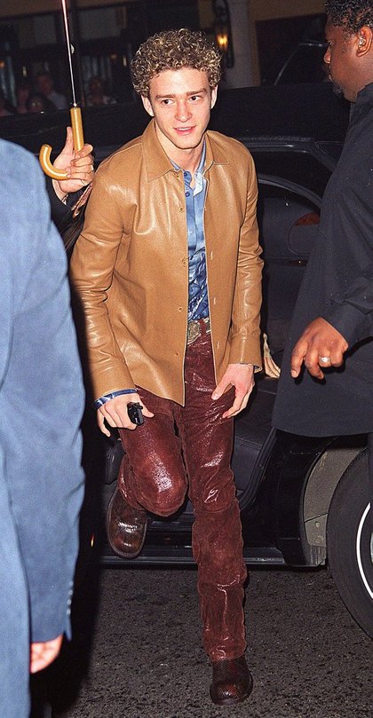 Justin Timberlake cuir