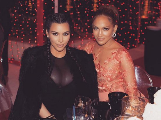 Kim Kardashian et Jennifer Lopez