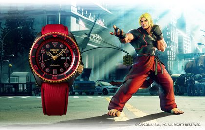 montre Seiko X Street Fighter V