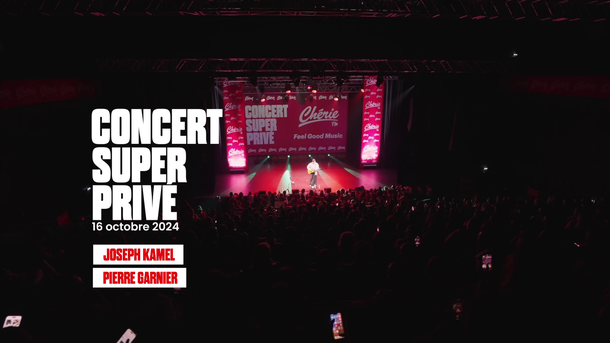 Joseph Kamel et Pierre Garnier en Concert Super Privé Chérie FM: découvrez les images !