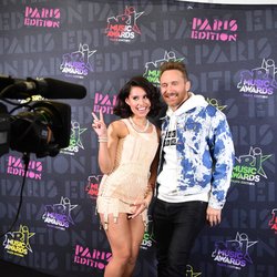 David Guetta et Raye - Backstage NRJ Music Awards Paris Edition
