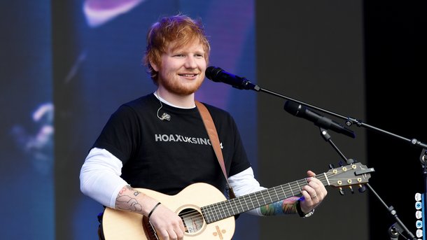 Ed Sheeran fait partie des artistes les plus riches selon le classement Forbes