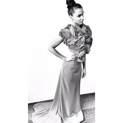 Shy'm: STÉPHANE BIANCA. #robe #créateur #rouge