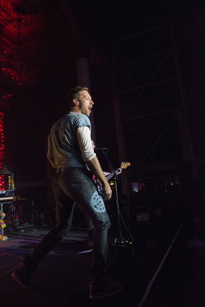 Coldplay en concert à Paris
