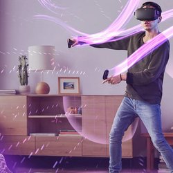 Sans fil, avec deux contrôleurs et une captation de nos mouvements (en continu) dans n'importe quelle pièce, Oculus Quest serait-il l'avenir de la VR ?